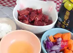 Illustration of how to make nutritious vegetables with beef balls 2