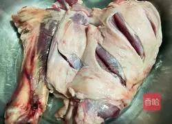 Roast leg of lamb Illustration of how to do it 1