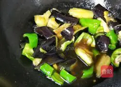Illustration of how to make eggplant and pepper 4