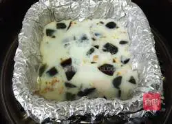 Recipe for three-color steamed eggs Illustration 7