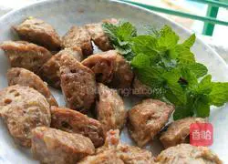 Illustration of how to make fried beef tendon balls 5