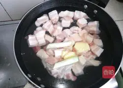 Illustration of how to make braised pork 3