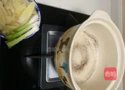 Illustration of braised duck with ginger 2 