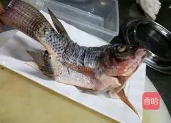 Illustration of how to make steamed fish 3