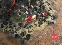 Sauce stir-fry Illustration of how to make snails 10