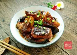 Illustration of braised preserved fish cubes in sauce 10