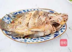 [Lantern Festival on the 15th day of the first lunar month] Illustration of home-style steamed tilapia 9