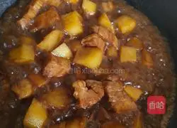 Illustration of oil-free braised pork 6