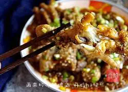 Illustration of how to make steamed chicken feet with powder 12