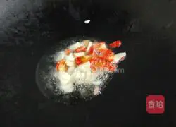 Illustration of how to make egg-flavored okra 14