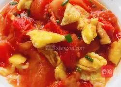 Illustration of how to make special tomato scrambled eggs 4