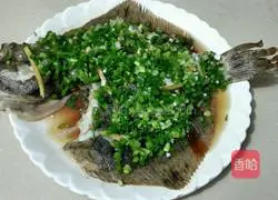 Illustration of how to make steamed turbot 9