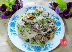 Illustration of how to make fried Xinghua rice noodles 24