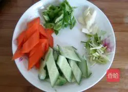 Illustration of how to make vinegar pork 3