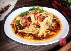 Illustration of spicy shredded chicken 15