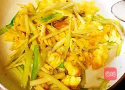  #Shaanxi# Illustration of how to make fried eggs with chives 8