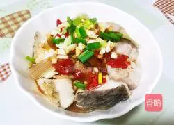 Illustration of how to make steamed fish cubes 14