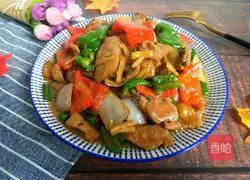 Illustration of how to stir-fry pork liver 1