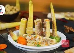 Illustration of how to make spring bamboo shoots stuffed with meat without difficulty 6