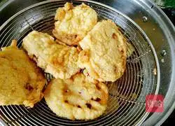 Illustration of how to make fried lotus root box 14