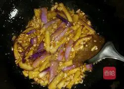 Illustration of how to make braised eggplant with minced meat 6