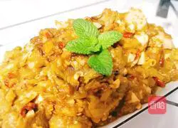 Illustration of how to make salted egg yolk eggplant 11