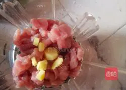 Illustration of how to make steamed minced meat 2