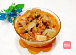 Illustration of how to make taro stewed beef brisket 19