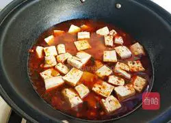 Illustration of how to make spicy tofu 7