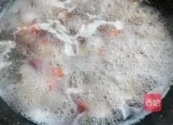 Illustration of how to make curry rice 5