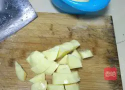 Illustration of how to cook potato and chicken nuggets 4