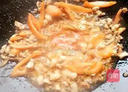 Illustration of how to make stir-fried minced pork with first vegetables 7