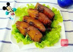 Braised sweet and sun-dried mackerel#New Year's Eve dinner recipe illustration 6