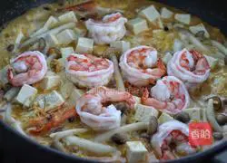 Illustration of Jinsha Shrimp Stewed Tofu 9