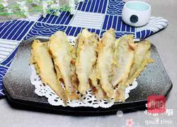 Illustration of how to make tempura small yellow flowers 15