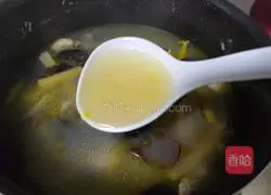 Sauteed shrimps with duck blood Practice illustration 5