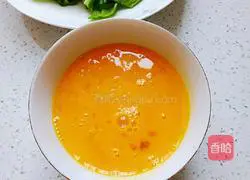 Green pepper Illustration of how to make scrambled eggs 4