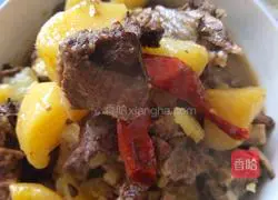 Illustration of how to stew goose in iron pot 14