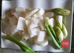 Illustration of braised pork bones 2