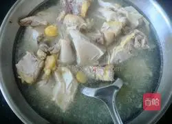 Illustration of how to make chicken stewed with potatoes 4