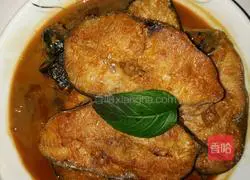 Illustration of braised mackerel fillets 4