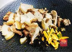 Illustration of twice-cooked pork 6