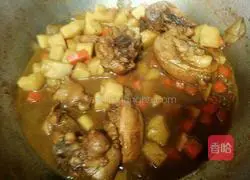 Illustration of how to make curry chicken legs 7