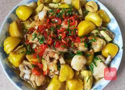 Illustration of how to make chestnut steamed chicken wings 6