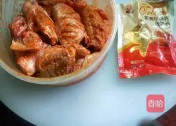 Illustration of grilled chicken wings 1