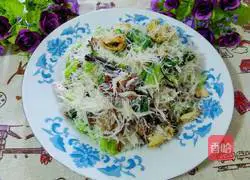 Illustration of how to make fried Xinghua rice noodles 23