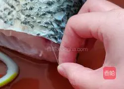 Illustration of grilled fish 1