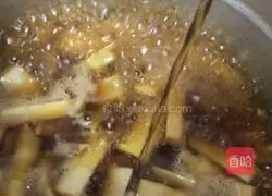 Braised bamboo shoots in oil Illustration of how to do it 12