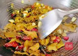 Sauerkraut Illustration of how to make fish fillet 8