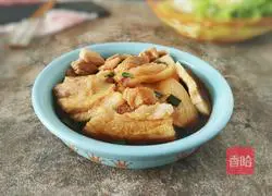 Illustration of how to make braised pork slices 8